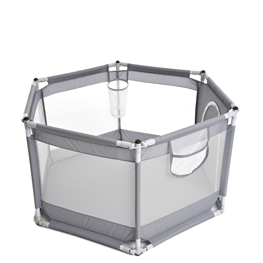Speelbox 120 cm grijs