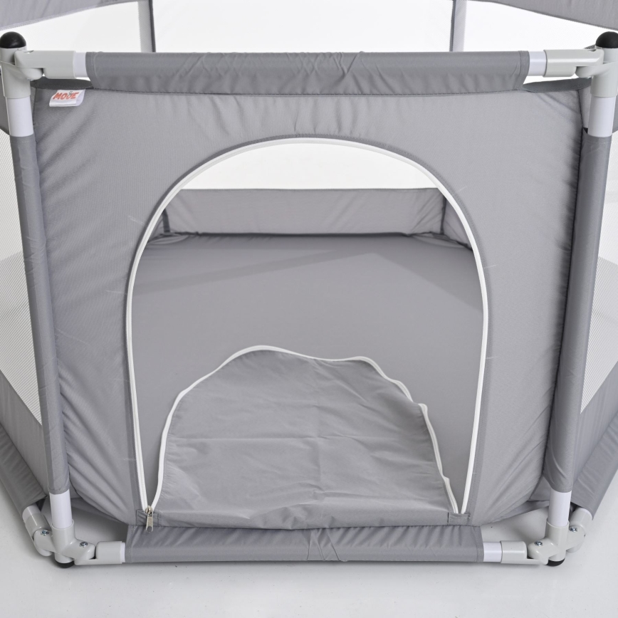 Speelbox 120 cm grijs