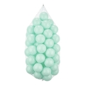 Speelplastic ballen 50 stuks, Ø 7 cm, muntkleurig
