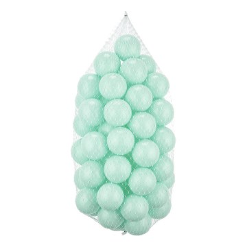 Speelplastic ballen 50 stuks, Ø 7 cm, muntkleurig