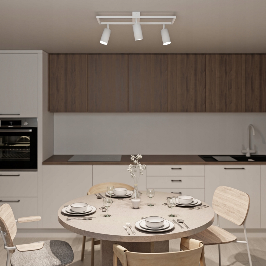 Spot 3xGU10/30W/230V blanc