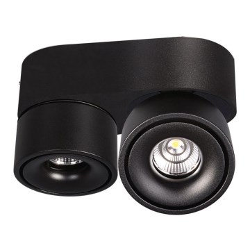 Spot à intensité variable LAHTI MINI 2xLED/9W/230V 3000K CRI 90 noir