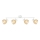 Spot ATARRI 4xE14/25W/230V blanc/beige