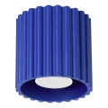 Spot AURA 1xGU10/10W/230V Ø 10 cm bleu