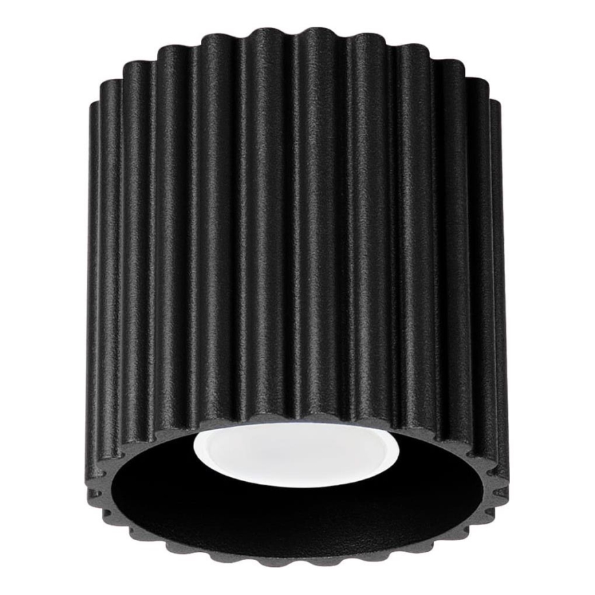 Spot AURA 1xGU10/10W/230V Ø 10 cm noir