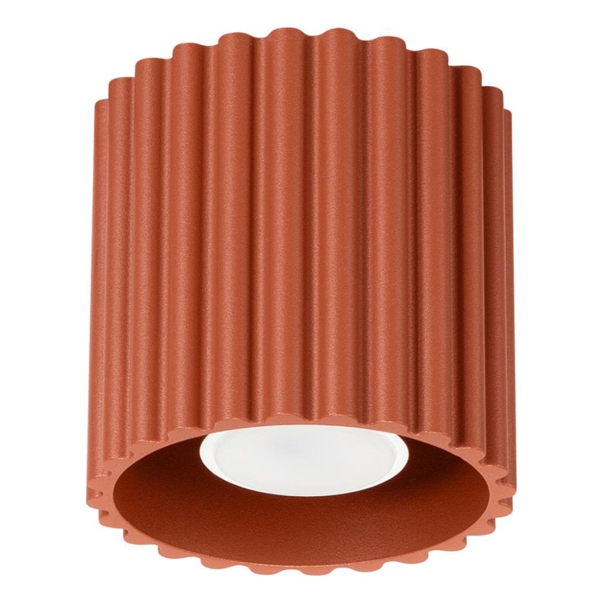 Spot AURA 1xGU10/10W/230V Ø 10 cm orange