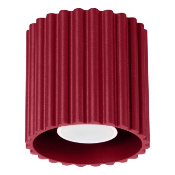 Spot AURA 1xGU10/10W/230V, Ø 10 cm, rood
