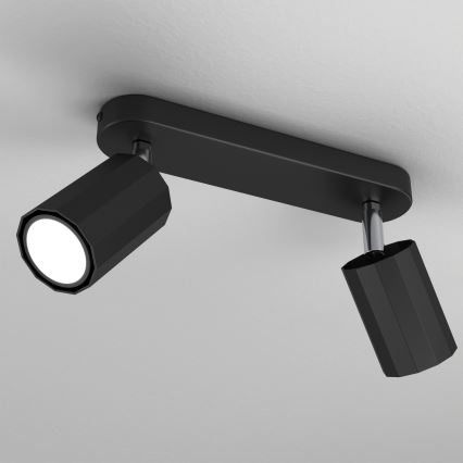 Spot  BELLO 2xGU10/8W/230V zwart