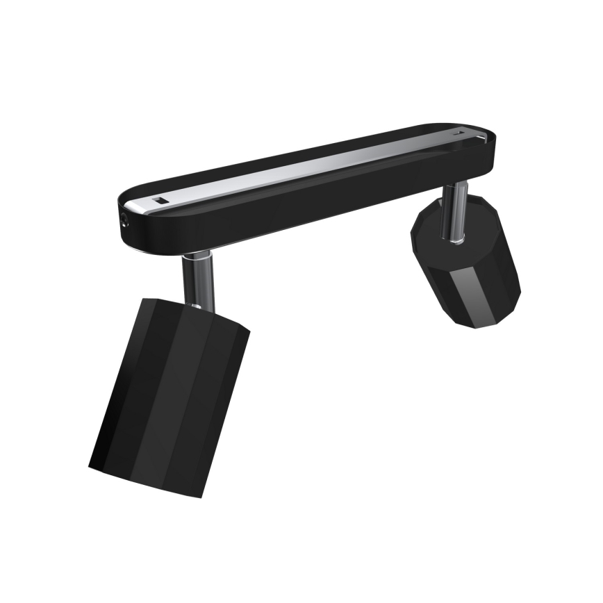 Spot  BELLO 2xGU10/8W/230V zwart