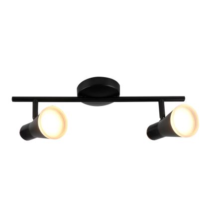 Spot BERG 2xLED/4,2W/230V noir