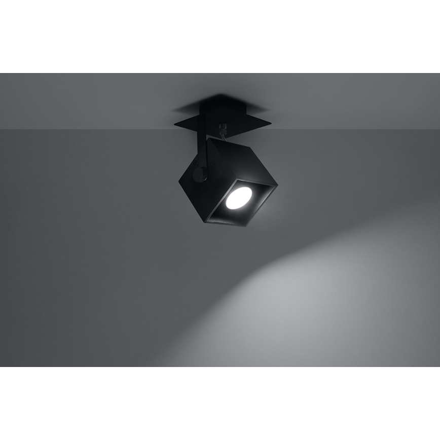 Spot CEDRA 1 1xGU10/40W/230V zwart
