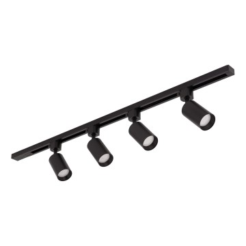 Spot dans le système de rails TRACER 4xGU10/10W/230V 1 m noir