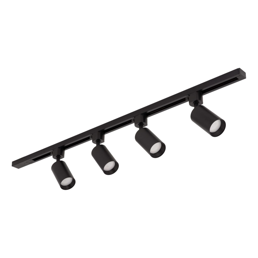 Spot dans le système de rails TRACER 4xGU10/10W/230V 1 m noir