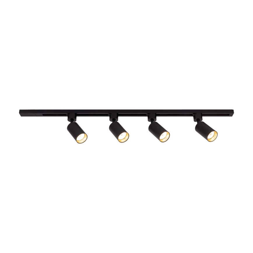 Spot dans le système de rails TRACER 4xGU10/10W/230V 1 m noir