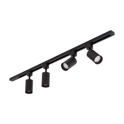 Spot dans le système de rails TRACER 4xGU10/10W/230V 1 m noir