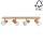 Spot de plafond NEL 4xE27/15W/230V pin - certifié FSC
