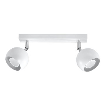 Spot de plafond OCULARE 2xGU10/10W/230V