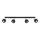 Spot de plafond OCULARE 4xGU10/10W/230V