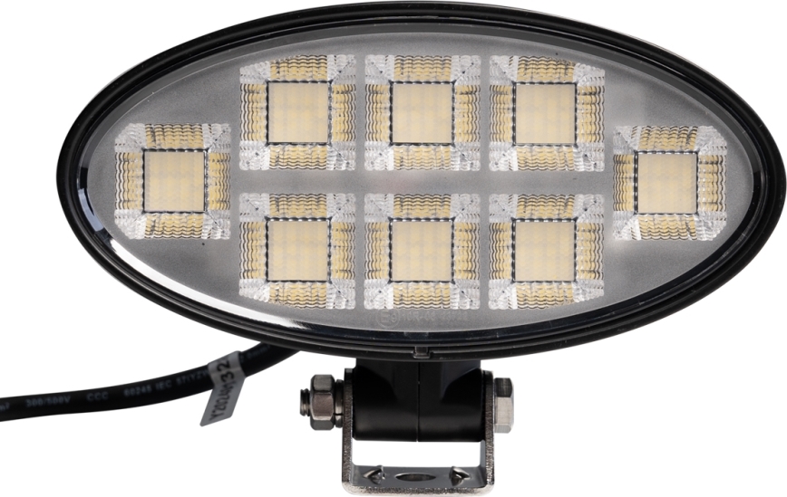 Spot de voiture BLACK LED/160W/10-30V IP69 5700K ovale