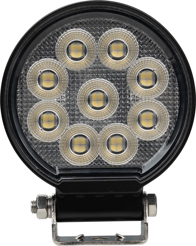 Spot de voiture BLACK LED/36W/10-30V IP69 5700K arrondi
