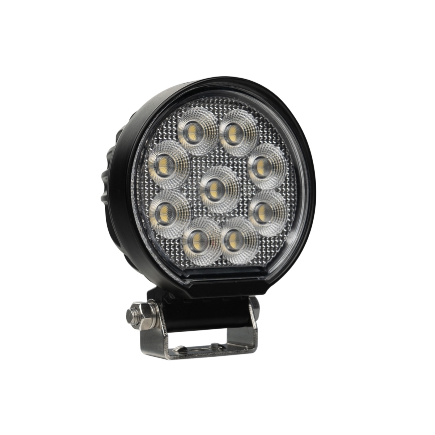 Spot de voiture BLACK LED/36W/10-30V IP69 5700K arrondi