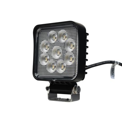 Spot de voiture BLACK LED/36W/10-30V IP69 5700K carré