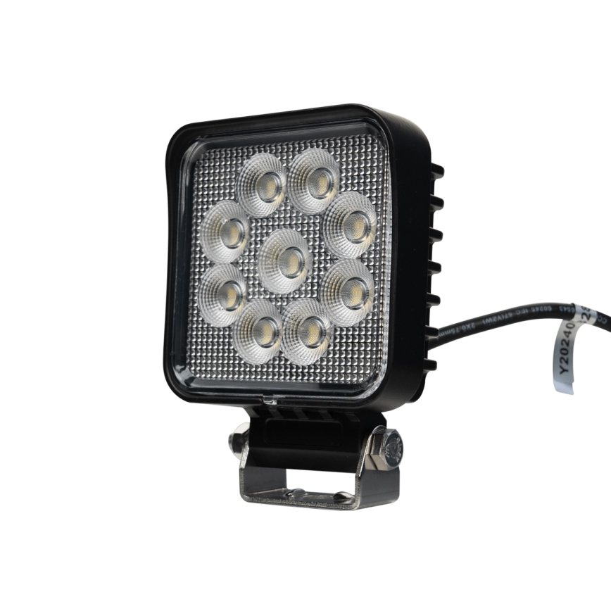 Spot de voiture BLACK LED/36W/10-30V IP69 5700K carré