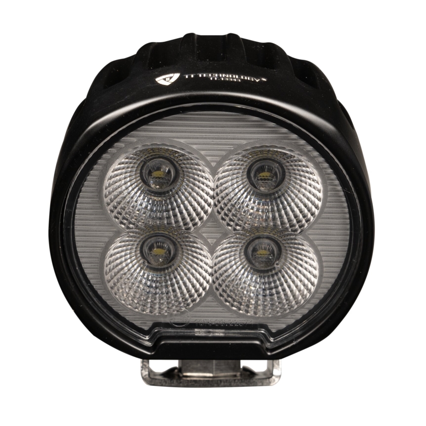 Spot de voiture BLACK LED/40W/10-30V IP69 5700K arrondi