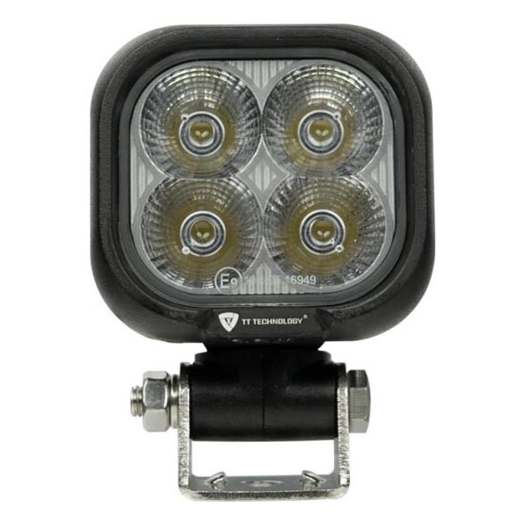 Spot de voiture BLACK LED/40W/10-30V IP69 5700K carré