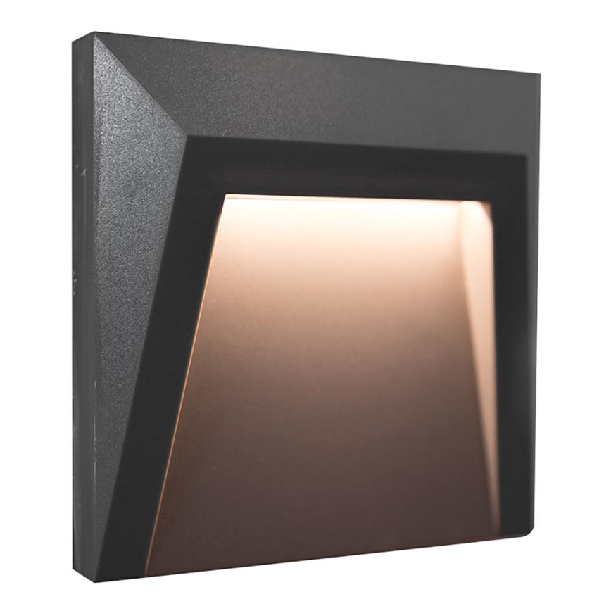 Spot d'escalier d'extérieur HOLDEN LED/1W/230V IP65 anthracite