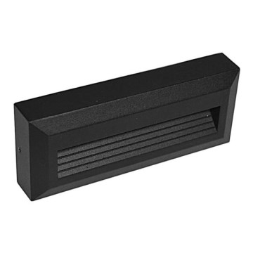 Spot d'escalier LED d'extérieur KORA LED/1,2W/230V IP54 4000K noir
