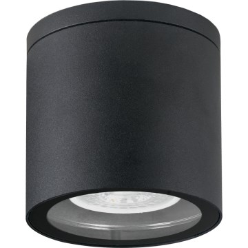 Spot d'extérieur 1xGU10/35W/230V IP54 arrondi noir