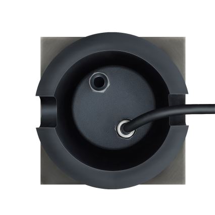 Spot d'extérieur encastrable LUKKA CONNECT 1xGU10/4W/230V IP67 chrome mat carré