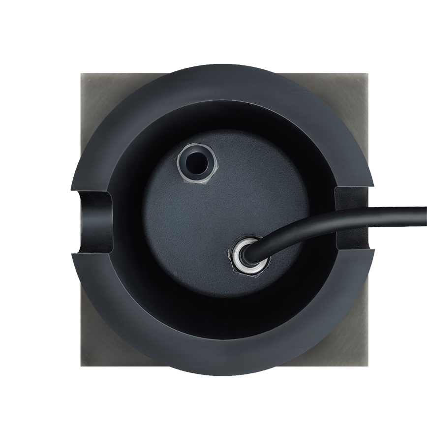 Spot d'extérieur encastrable LUKKA CONNECT 1xGU10/4W/230V IP67 chrome mat carré