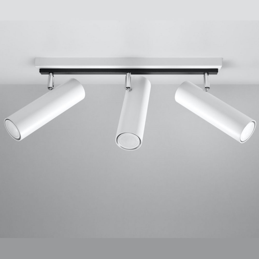 Spot DIREZIONE 3x GU10 / 40W / 230V wit