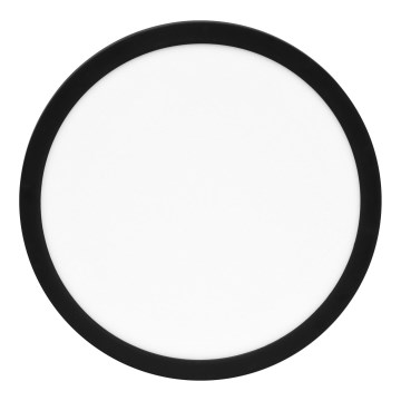Spot encastrable à intensité variable avec détecteur LEXA LED/12/18/24W/230V 3000/4000/6000K d. 30 cm noir