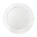 Spot encastrable CIRCLE LED/18W/230V 4000K d. 22 cm blanc