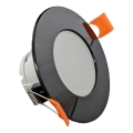 Spot encastrable de salle de bain BONO LED/8W/230V 4000K IP65 noir