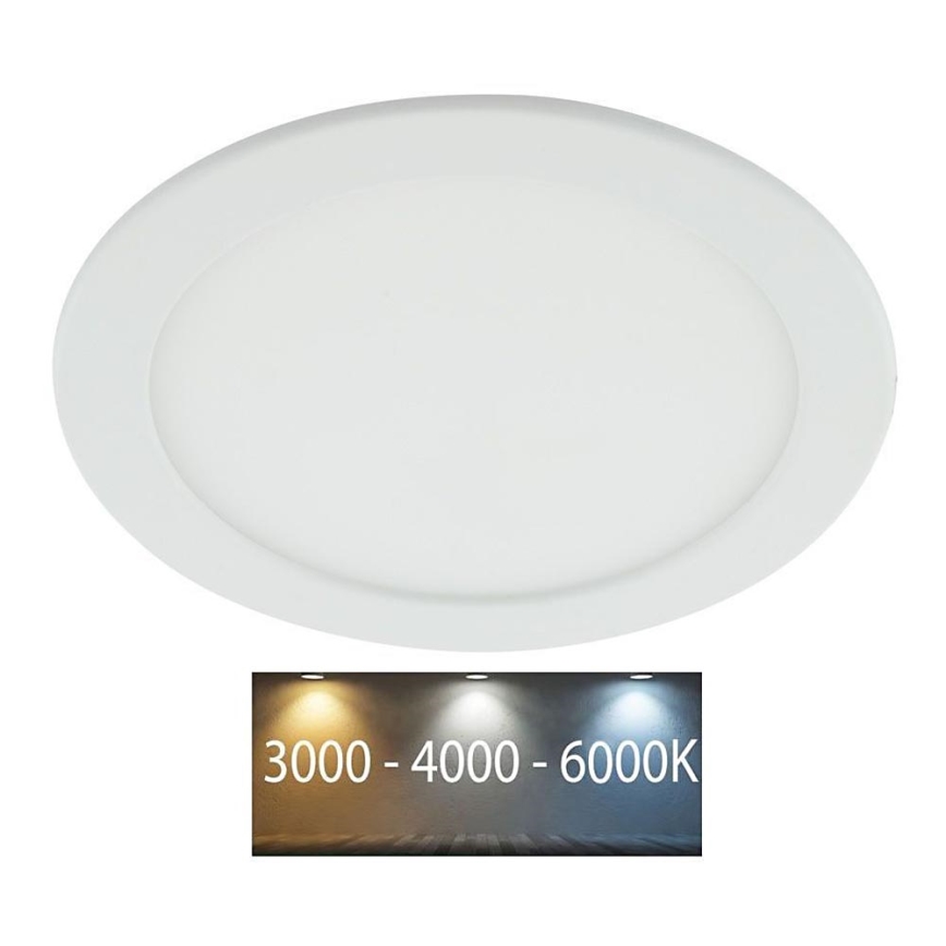 Spot encastrable de salle de bain LED LED/18W/230V 3000/4000/6000K IP44