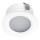 Spot encastrable extérieur IMBER LED/1W/12V 3000K d. 3 cm 40 lm IP65 blanc