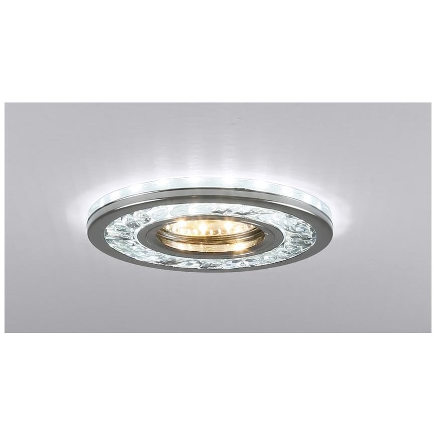 Spot encastrable EYE 1xGU10/50W + LED/3W/230V