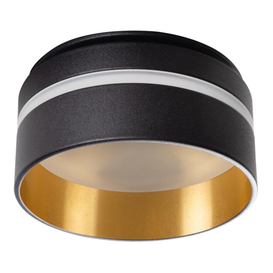 Spot encastrable GOVIK GU10/10W noir/doré
