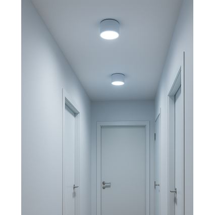 Spot encastrable LED/10W/230V 3000/4000/6400K Ø 12 cm blanc