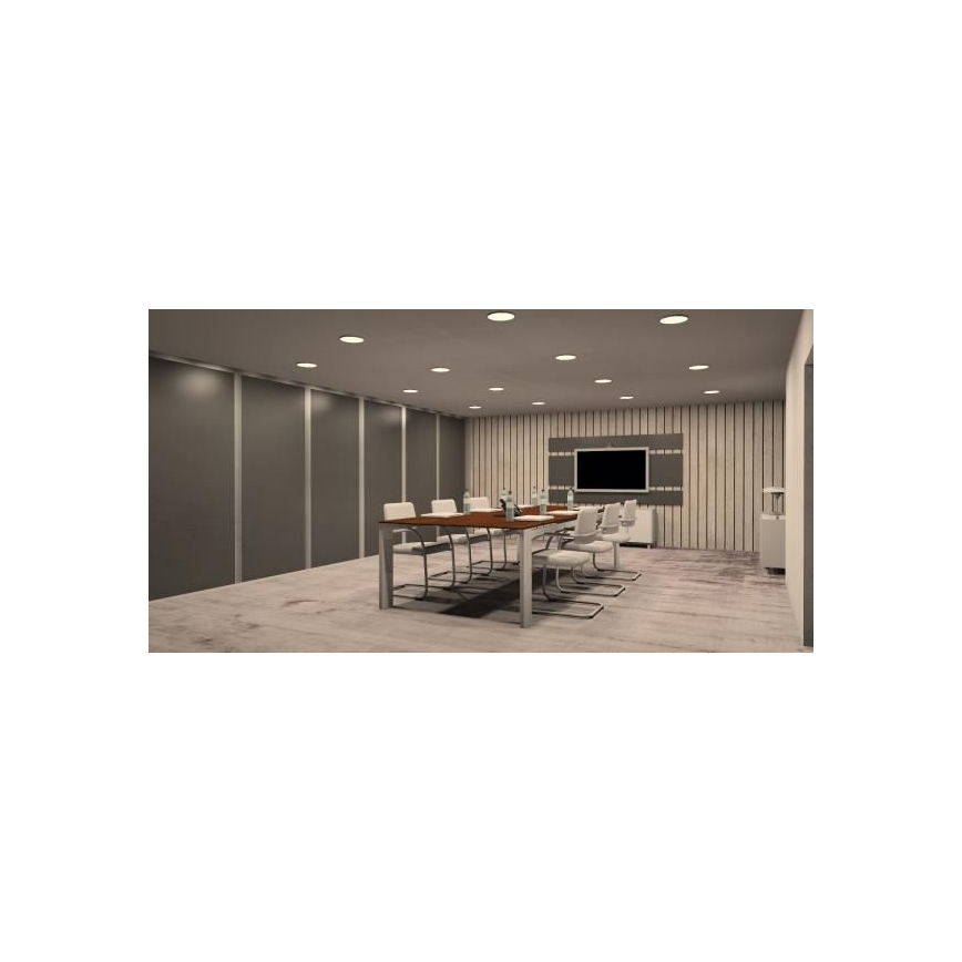 panneau plafonnier LED encastrable LED/12W/85-265V IP40