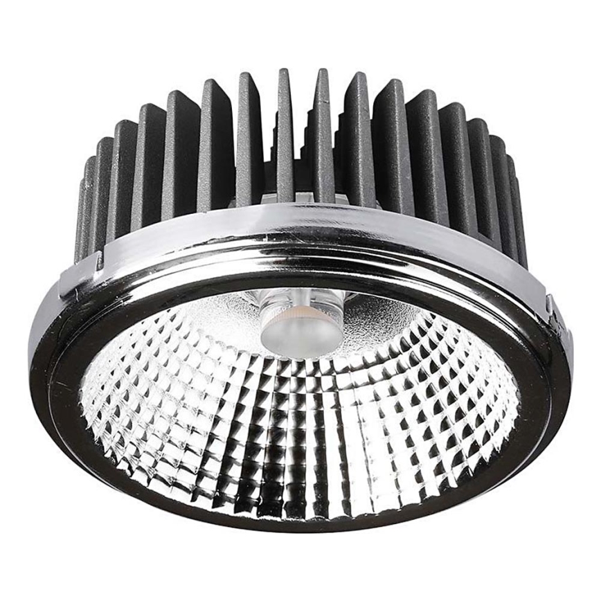Spot encastrable LED/20W/230V 4000K 40°/20° d. 11 cm chrome brillant