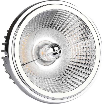 Spot encastrable LED/20W/230V 4000K 40°/20° d. 11 cm chrome brillant