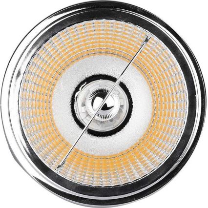 Spot encastrable LED/20W/230V 4000K 40°/20° d. 11 cm chrome brillant