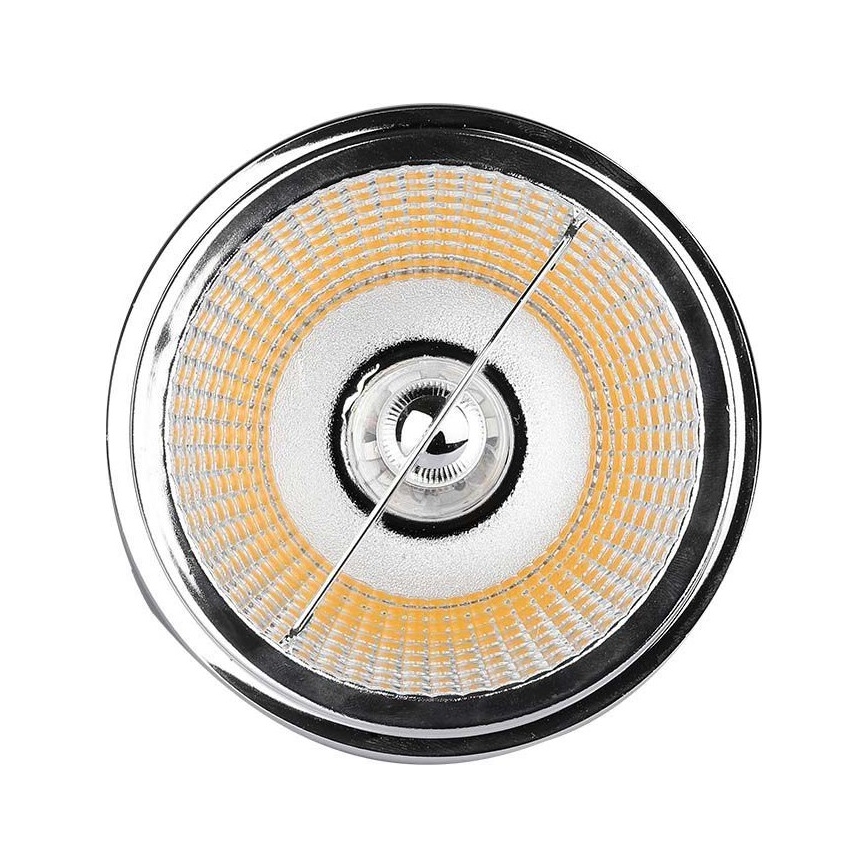 Spot encastrable LED/20W/230V 4000K 40°/20° d. 11 cm chrome brillant