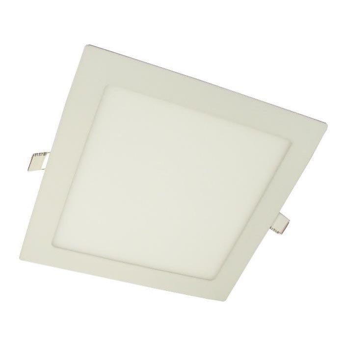 Panel LED encastré carré Couleur de la lumière 6500K puissance 18W