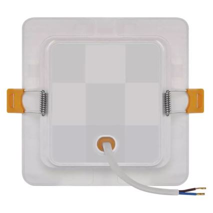 Spot encastrable LED LED/9W/230V 12x12 cm blanc